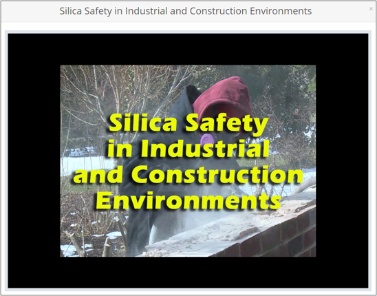 Silica Safety