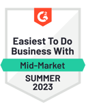 Summer23_EasiestToDoBusinessWith_Mid-Market_EaseOfDoingBusinessWith