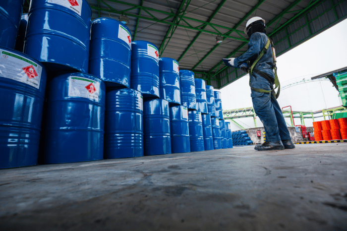 chemical material tracking