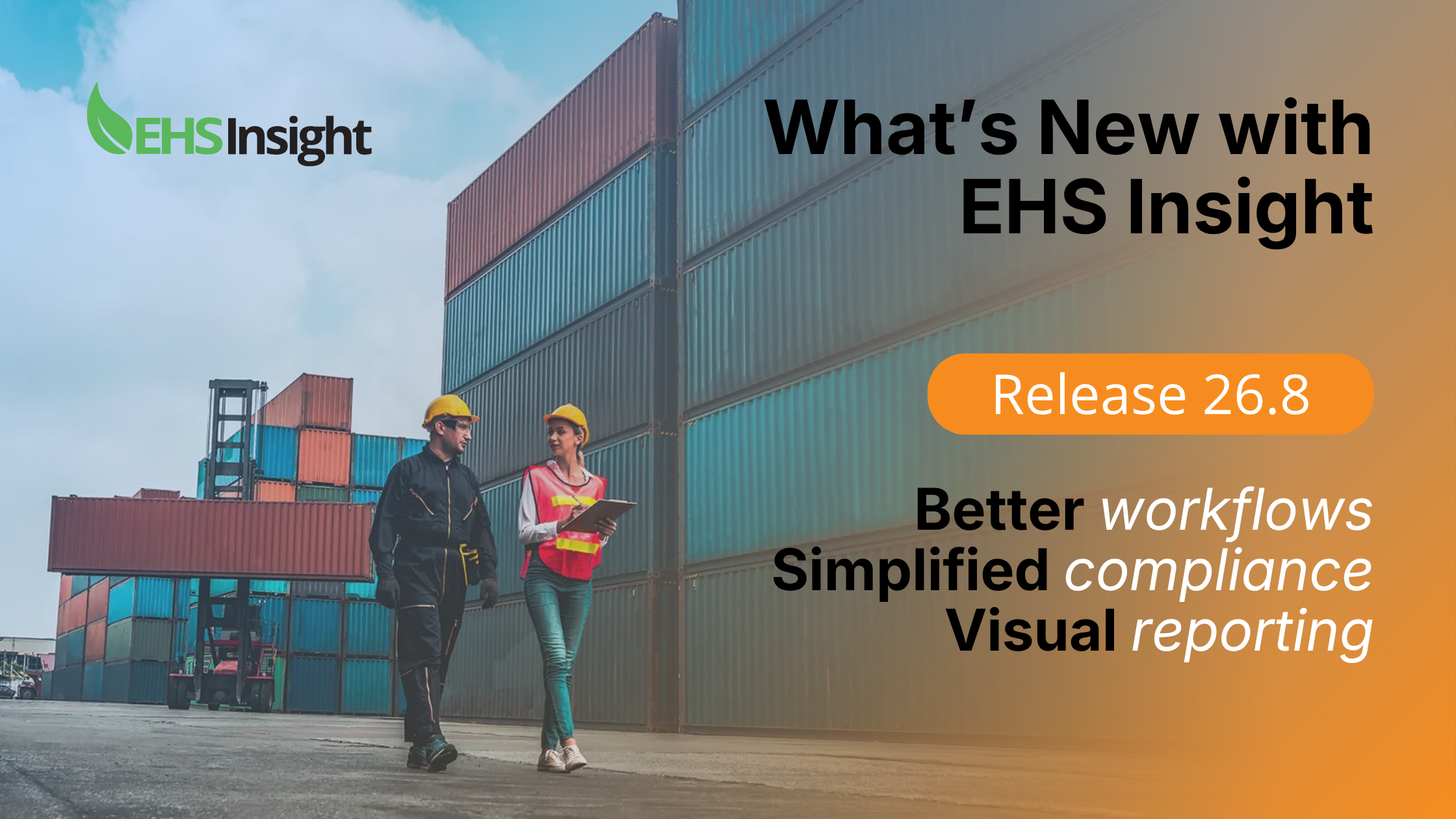 EHS Insight 26.8 Release