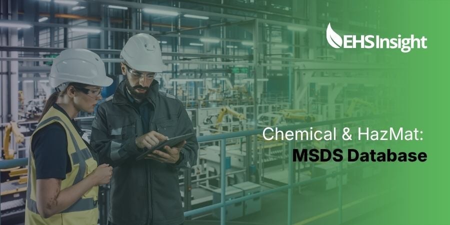 MSDS Database: What It Is, How to Use It, and Why EHS Teams Need One