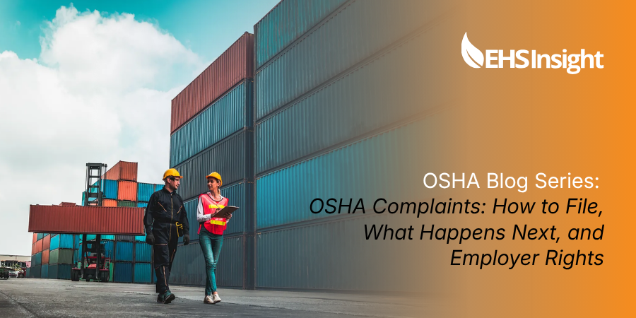 OSHA Blog series- OSHA Complaints