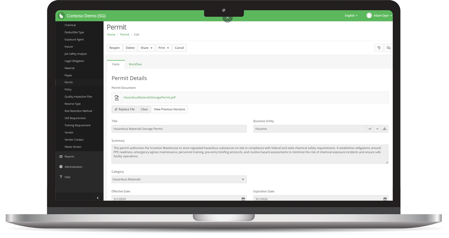 Permit Management