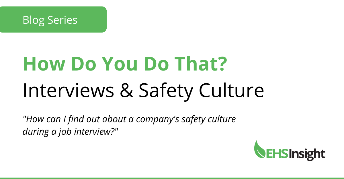 safety interview culture