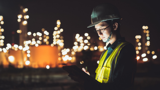 working in dark safety