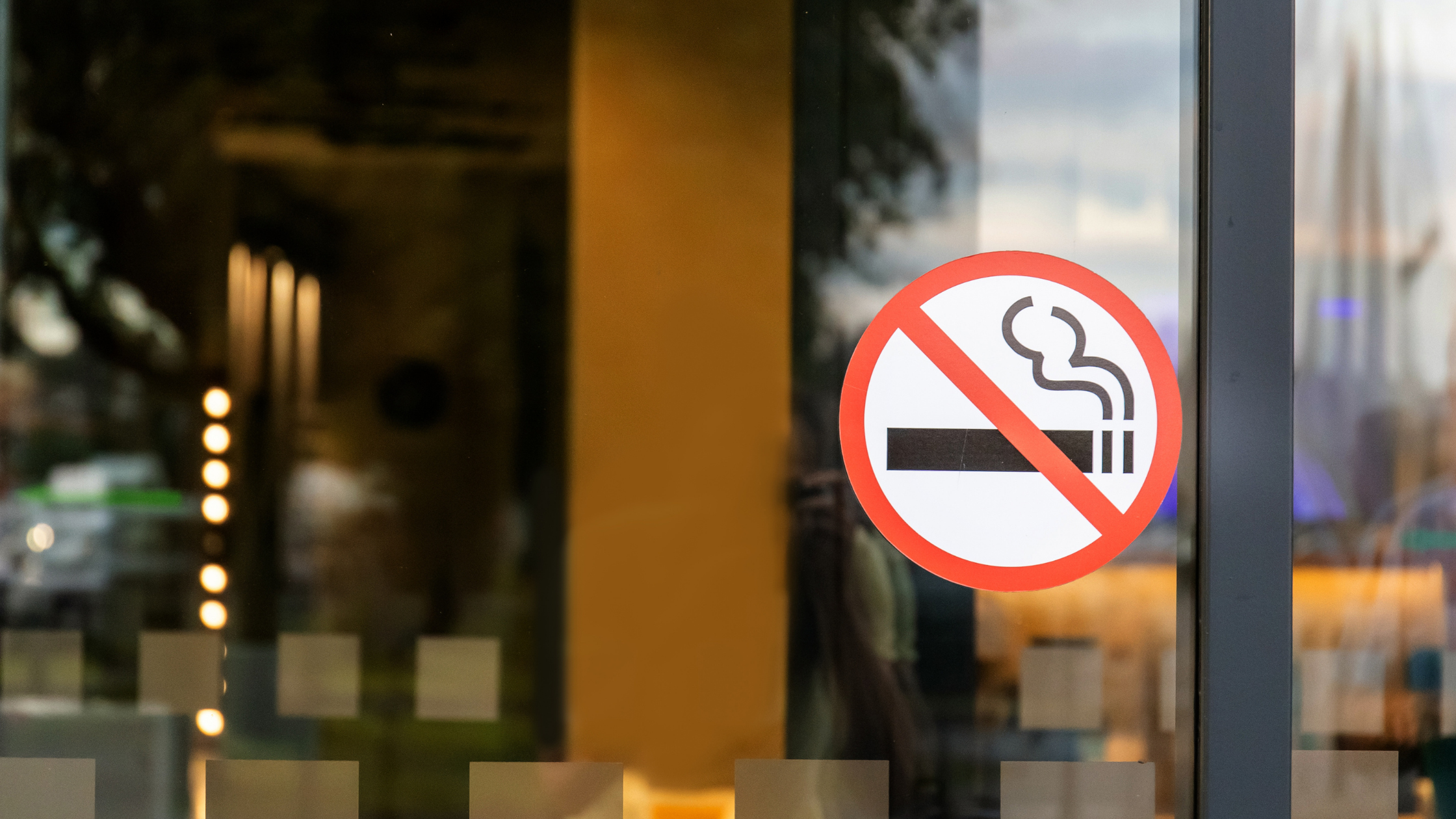 no smoking signs