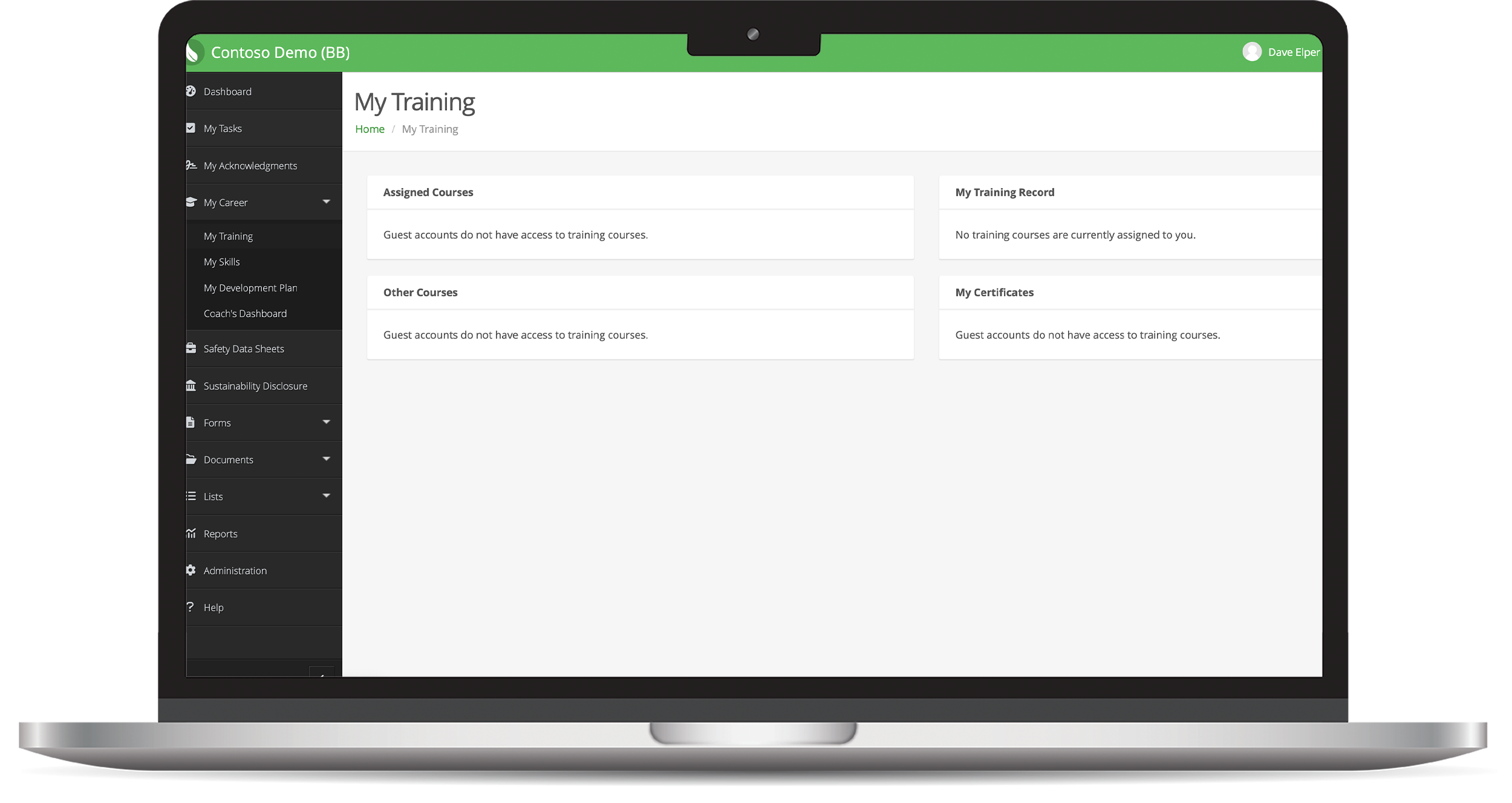 Training & Qualifications 