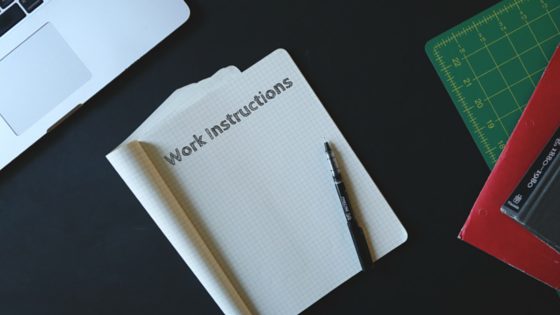 Managing work instructions